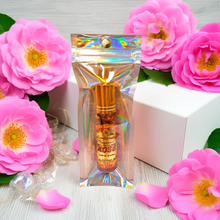 ROSE Perfume Oil - Huile de Parfum (with Tea Rose, De Mai, Otto Oil, Rosa Damascena, Centifolia) - All-Natural Fragrance - Wedding Party Travel Seminar Guest Favors Gifts