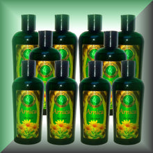 Arnica Oil for Bruises & Sore Muscles – 1:2 Extra Strength in 10x8oz bottles.