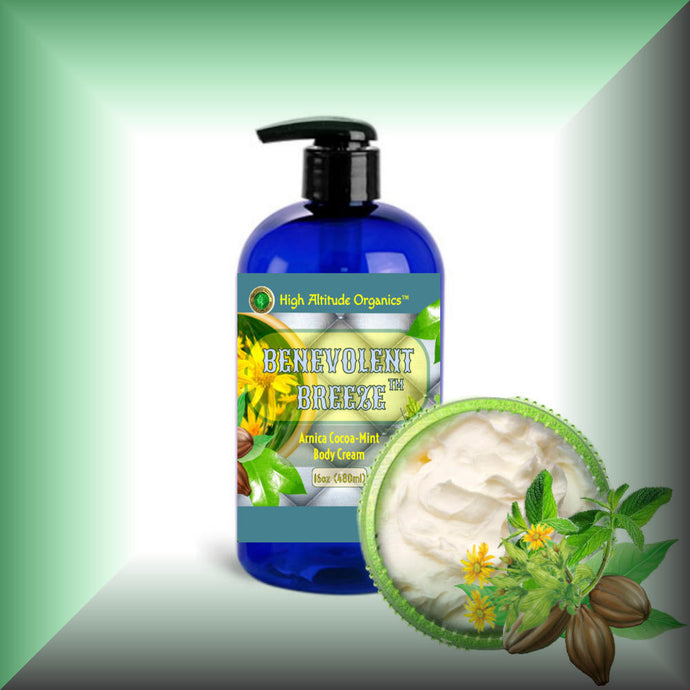 BENEVOLENT BREEZE™ Arnica Cocoa-Mint Body Cream
