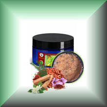 EXQUISITE SANDALWOOD™ Herbal Cleansing Exfoliating Himalayan & Sea Salt Skin Body Scrub