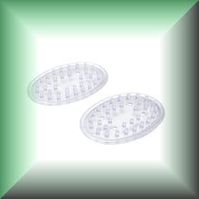 Soap Saver Dish Mat Tray, Clear, Small 2-pack