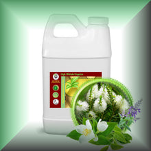 Tea Tree Temptations™ Body Massage Oil – Herbal & Mint Blend in a 64 fl oz jug, bulk size.