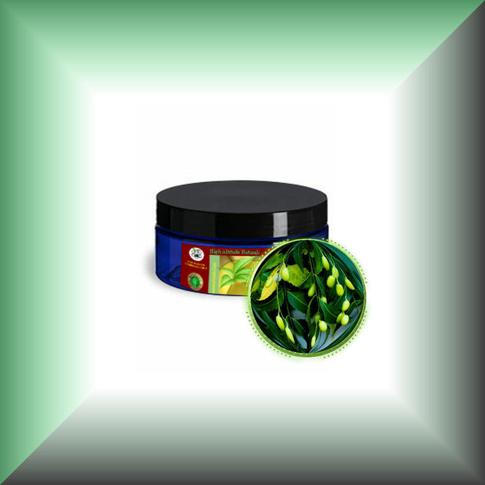 Neem Oil for Skin, Hair, Scalp & Nails - Virgin, in a 2oz jar with lid.