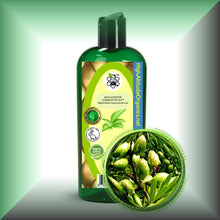Virgin Argan Oil for Face, Skin, Hair, Beard & Massage in 8 fl oz bottle with dispenser cap.