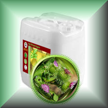 Burdock Root & Leaf Oil Extract for Hair, Scalp & Skin in a 5 gallon jerrycan, bulk, wholesale size.