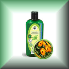 Calendula Oil Extract for Dry, Sensitive Skin, Face & Body in a 4 fl oz bottle with dispenser cap.