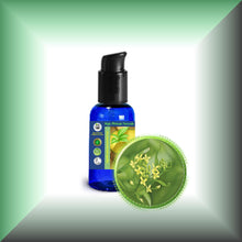 Camelina Seed Oil for Face, Dry Skin, Hair & Scalp - Virgin in a 1 fl oz bottle with pump.