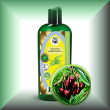 Cherry Kernel Oil for Face, Dry Skin, Hair & Massage in a 8 fl oz bottle with dispenser cap.