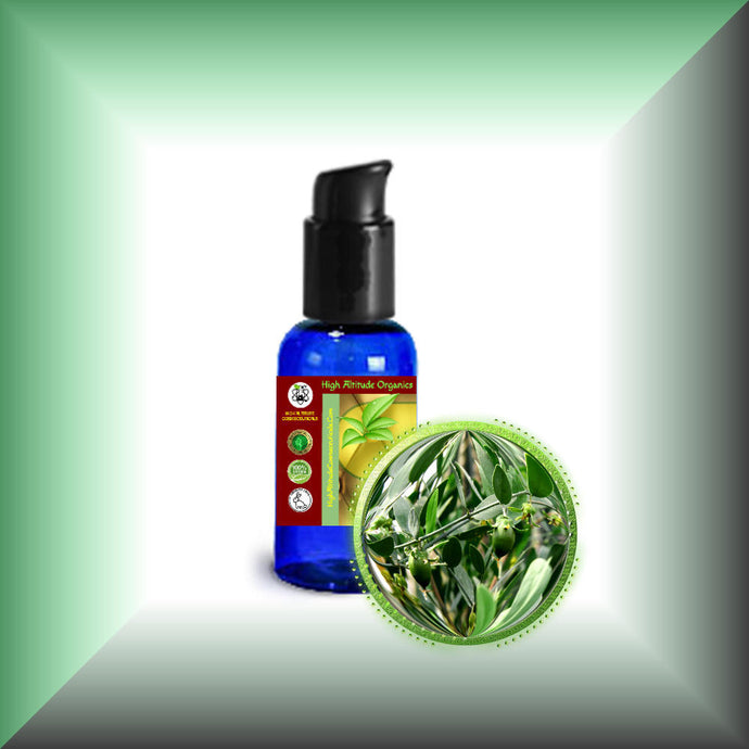 Clear Jojoba Oil for Face, Skin, Hair & Massage in a 1 fl oz bottle with pump dispenser.