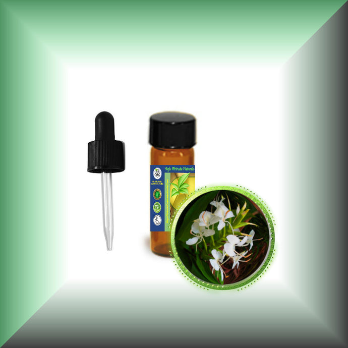 white ginger lily essential oil White Ginger Lily (Hedychium Coronarium) Absolute Essential Oil 1 Dram (3.7ml, 1/8oz)