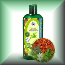 Exquisite Sandalwood™ Body Massage Oil for Aromatherapy & Relaxation – 6 Sandalwoods in a 8 fl oz bottle with dispenser cap.