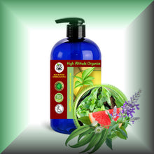 Minty Fresh™ Peppermint & Eucalyptus Body Massage Oil in a 16 fl oz bottle with pump dispenser. 