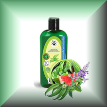 Minty Fresh™ Peppermint & Eucalyptus Body Massage Oil in a 4 fl oz bottle with dispensing cap.
