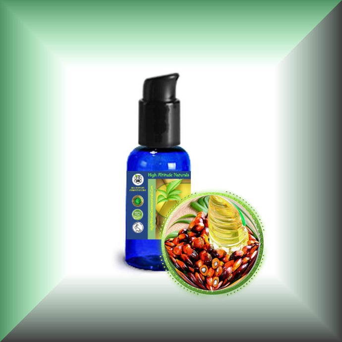 Oleic Acid for Skin, Hair Care, & Soapmaking, in a 1 fl oz with pump dispenser.