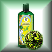 Olive Squalane Oil for Face, Skin & Hair in 8 fl oz bottle wiht dispenser cap.