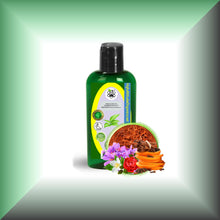 Saffron & Sandalwood Body Massage Oil | Passage of India with Botanical Oils in a 2 fl oz bottle with dispenser cap.