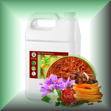 Saffron & Sandalwood Body Massage Oil | Passage of India with Botanical Oils in a gallon jug, bulk, wholesale size.