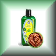 Pecan Oil for Face, Skin, Hair & Massage in 4 fl oz bottle with dispenser cap.