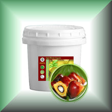 Red Palm Olein Oil for Skin, Hair, Massage & Soap - Virgin in a 32 oz tub with lid.