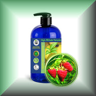 Red Raspberry Seed Oil for Face, Skin & Hair - Virgin in a 16 fl oz bottle with pump dispenser.