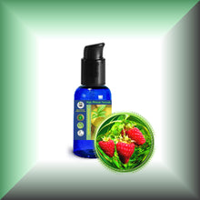 Red Raspberry Seed Oil for Face, Skin & Hair - Virgin in a 1 fl oz bottle with pump dispenser. 