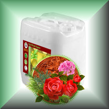 Rose Sandalwood Body Massage Oil for Aromatherapy & Relaxation in a 5-gallon jerrycan, bulk, wholesale size.
