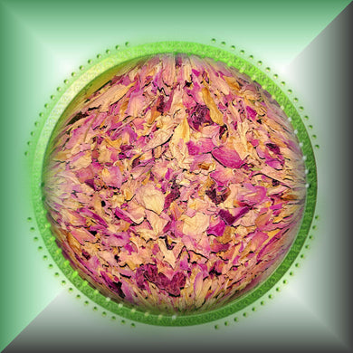 Rose Petals from Dried Rosa Canina Flowers, Pink