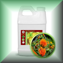 Safflower Oil for Face, Skin, Hair & Massage - High-Oleic, in a 64 fl oz jug, bulk size.