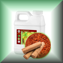 Sandalwood Herbal Oil Extract for Skin, Hair & Massage in a 16 fl oz jug.