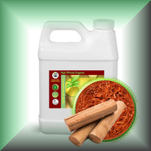 Sandalwood Herbal Oil Extract for Skin, Hair & Massage in a 32 fl oz jug.
