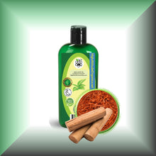 Sandalwood Herbal Oil Extract for Skin, Hair & Massage in a 4 fl oz bottle with dispenser cap.
