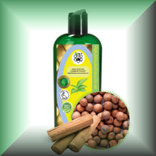Sandalwood Seed Oil for Face, Skin & Hair (Australian, Santalum Spicatum) - Cold-Pressed, in a 8 fl oz bottle with dispenser cap.