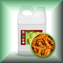 Turmeric Root Oil Extract for Face, Skin, Hair & Massage in a 64 fl oz jug, bulk size.