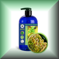 Carrot Seed Carrier Oil for Face, Skin, Hair & Massage - Virgin in a 16 fl oz bottle with pump.